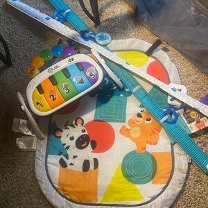 Colorful Baby Activity Gym with Piano